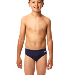 Speedo Kids Navy Solid Brief-image-93