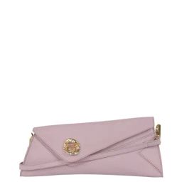 Baggit Violet Solid Medium Clutch-image-3