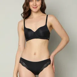 Vero Moda Intimates Black Full Coverage T-Shirt Bra-image-37