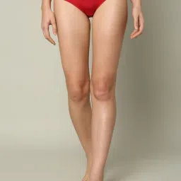 Vero Moda Intimates Red Lace Bikini Panty-image-90