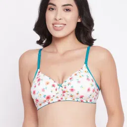 Clovia Multicolor Floral Print Full Coverage Bra-picture-15