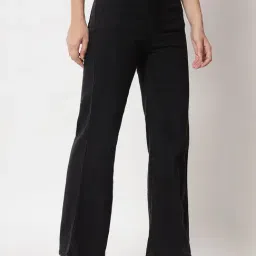 Kotty Black Straight Fit High Rise Jeans-image-87