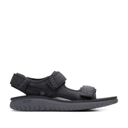 Clarks Men's Wesley Bay Black Floater Sandals-image-41