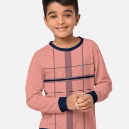 HELLCAT Pink Printed Full Sleeves T-Shirt-image-8