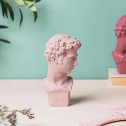 Nestasia Ancient Greek Sculpture Light Pink showpiece for Living Room & Bed Room|Perfect for Gifting-image-4