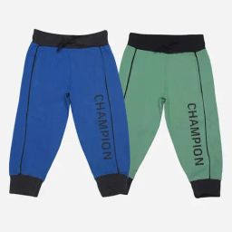 Dollar Boys Blue & Green Graphic Print Capri (Pack Of 2)-picture-23