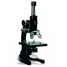 LABX SOLUTIONS Black Color Diecast Aluminium Student Compound Microscope LXM-10-29