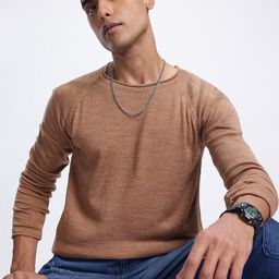 glitchez Comfy Cut Raglan Sleeves Pullover-image-9