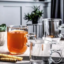 Goodhomes Transparent Glass Mug (0.25 L) - Set of 6-image-81