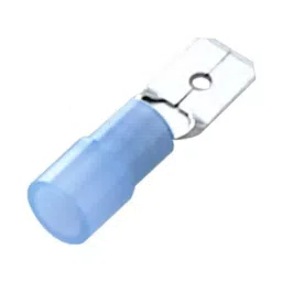 RS PRO Blue Insulated Male Spade Connector, Tab, 0.8 x 6.35 mm Tab Size, 1.5 mm² to 2.5 mm², 1788381-image-53