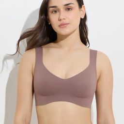 Wunderlove by Westside Brown Invisible Padded Bra-picture-48
