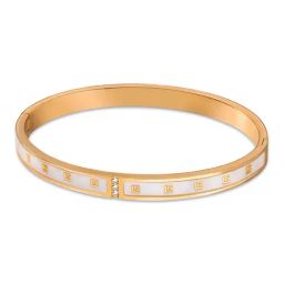 Guy Laroche Grace Stainless Steel Women Rose Gold Bangle-26