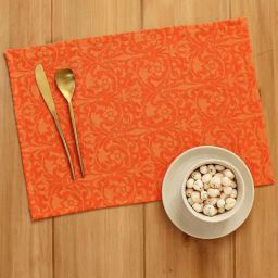 House This Kuvalaya Rust Cotton Placemats - Set of 2-image-33