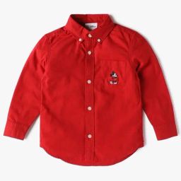 GAP Unisex Red Solid Shirt-image-39