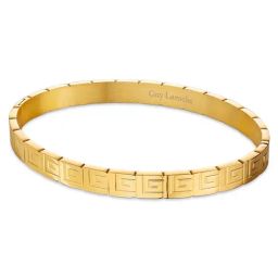 Guy Laroche Audrey Stainless Steel Women Gold Bangle-44