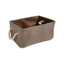 HOKIPO Coffee Brown Eco-Friendly Foldable Regular Multi-Utility Organisers-29