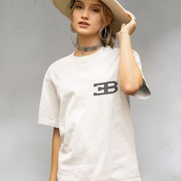 Broke Memers Women Printed Applique T-shirt-image-69