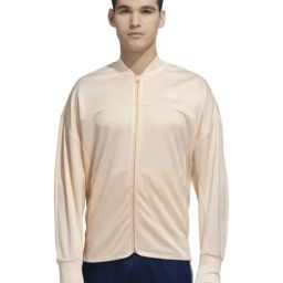 Adidas Orange Regular Fit Sports Jacket-image-81