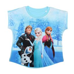 Disney by Wear Your Mind Girls Blue Printed Top-picture-41