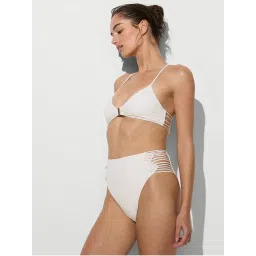 victoria's secret intimates Victoria's Secret White Swim Archives Beach Macrame Bralette Bikini Top-picture-7