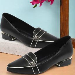 Carlton London Women's Black Casual Pumps-picture-14