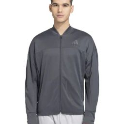 Adidas Grey Regular Fit Sports Jacket-36