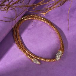 SOHI Gold Designer StoneChoker Necklace-image-69