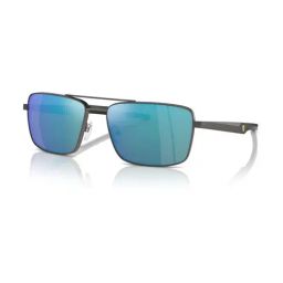 FERRARI SCUDERIA Blue Polarized Aviator Sunglasses for Men-image-37