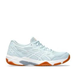 Asics Women's GEL-ROCKET 11 Ice Blue Indoor Court Shoes-28