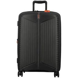 Jump Evae Black 8 Wheels Medium Hard Cabin Trolley Bag-23