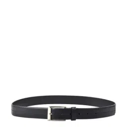 Hidesign Angus Black Leather Waist Belt for Men-image-35