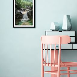 999Store Framed canvas + Back Frames Waterfalls Printed Poster Like Painting-image-15