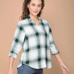 Crimsoune Club Green Chequered Shirt-image-19