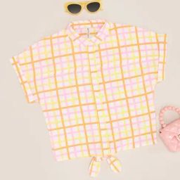 Pantaloons Junior Girls Off-White Top-image-126