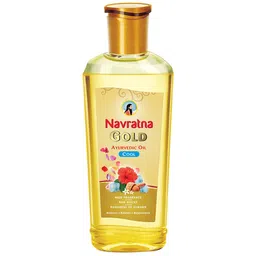Navratna Gold Ayurvedic Oil with Almond 200 ml-57