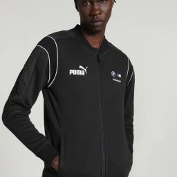 Puma Black Cotton Slim Fit Sweatshirt-image-47
