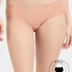 Zivame Beige Self Design Panty-image-66