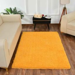 Presto Yellow Polyester Soft Feel Anti-Skid Carpet-image-30
