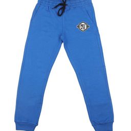 Disney by Wear Your Mind Kids Blue Mickey & Friends Solid Joggers-image-121
