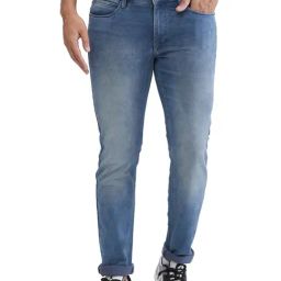 Park Avenue Blue Super Slim Fit Jeans-image-54