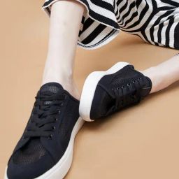Ginger by Lifestyle Women's Black Mule Shoes-image-87