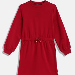 Tommy Hilfiger Girls Cotton Tie-Ups T-shirt Dress-image-78