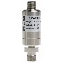 RS PRO Pressure Sensor 0-10 bar Analogue Output Relative Reading, 1754986-42