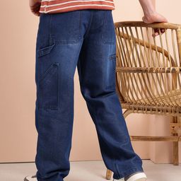 Mast & Harbour Men Relaxed Carpenter Fit Cargo Jeans-image-77