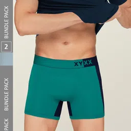 XYXX Pack Of 2 Colourblocked Modal Antimicrobial Trunks-picture-19