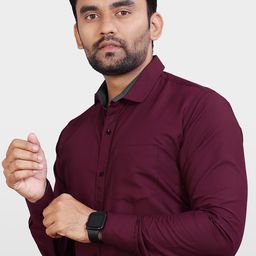Metronaut Men Slim Fit Opaque Casual Shirt-picture-36