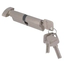 Decorio Mortise Pin Cylinder One Side Key One Side Knob 60 mm Matt Finish, 35151027-36