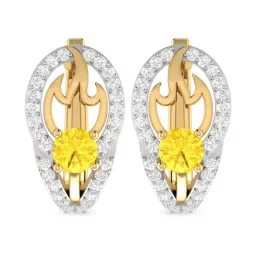 PC Jeweller Prabhakar 22 kt Gold Earrings-image-48