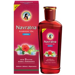 Navratna Ayurvedic Cool Hair Oil with 9 Herbs - 600 ml-16