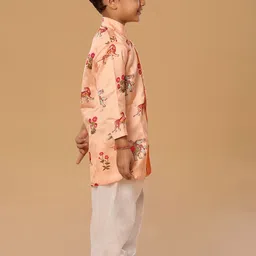 The Mini Trunk Boys Animal Printed Regular Kurta with Salwar image 2